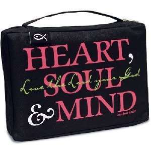  Heart, Soul & Mind Bible Cover, XLG 