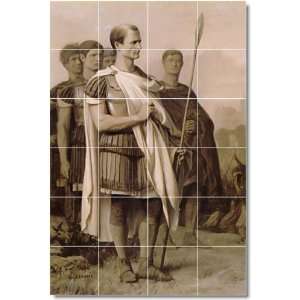 Jean Gerome Historical Wall Tile Mural 9  24x36 using (24) 6x6 tiles 