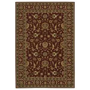   Luxury Brentwood Bordeaux 13230002 Traditional 22 x 46 Area Rug