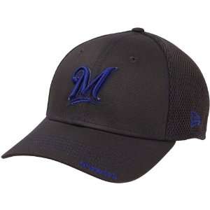  MLB New Era Milwaukee Brewers Neo 39THIRTY Stretch Fit Hat 