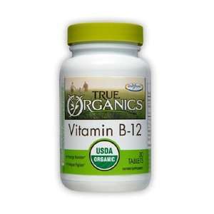  Organic Vitamin B 12 30T 30 Tablets Health & Personal 