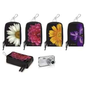  New Flower Digital Camera Case w/Display 4 Styles Case 