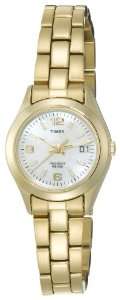   Classic Gold Tone Stainless Steel Bracelet Watch: Timex: Watches