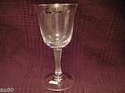 Lalique Crystal Bordeaux Wine Glass with Swirl Stem  