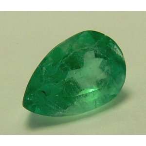  2.71cts Natural Loose Colombian Emerald Pear Shape 