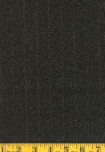 Wool Blend Pinstripe Fabric 100% Wool Black  