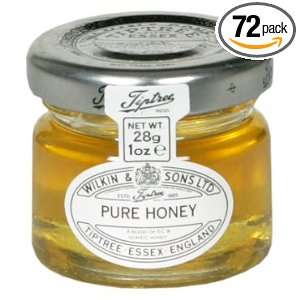 Tiptree Honey Minis, 1 Ounce Jars (Pack of 72)  Grocery 