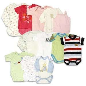  Baby Romper Assorted Sizes and Printed Designs Case Pack 