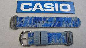 Casio watch band 19mm nylon weave  