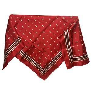  New York Stock Exchange Red Silk Square Scarf Everything 