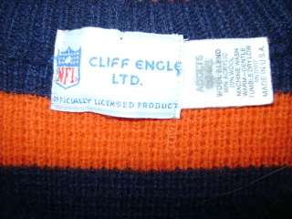 vintage CHICAGO BEARS DITKA CLIFF ENGLE SWEATER 80S L  
