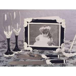  Black And White Collection Wedding Accessories Set: Toys 