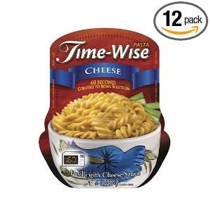    Wise Cheese Pasta, Ready In 60 Seconds, 8 Ounce Pouches (Pack of 12