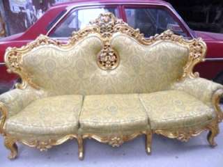 Antique Italian Rococo living room set 5 pieces  