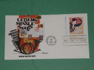 LETTERS MINGLE SOULS US STAMP FIRST DAY COVERS FDC 1974  