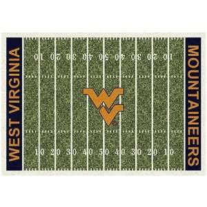  West Virginia Mountaineers 54 x 78 Homefield Rug Sports 
