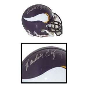 Randall Cunningham, Minnesota Vikings Autographed Riddell Authentic 