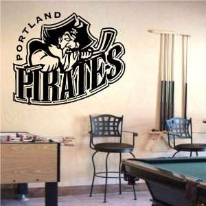   Vinyl Sticker Sports Logos Ahl portland Pirates (S481)