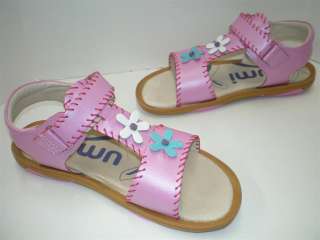 NIB Girls UMI Isabelle Sandals Gold / Pink / White  