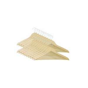  Closet Wood Clothes Hangers Package of 20 in a Set: Home 