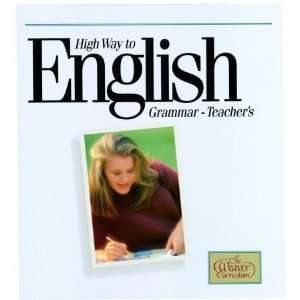  Alpha Omega Publications WH 001 Highway to English Grammar 