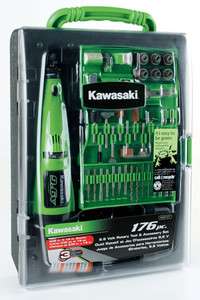 Kawasaki™ 9.6V Cordless Rotary Tool Set  