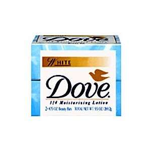  Dove Beauty Bar Soap, White, 4.75 Oz, 2 Ea: Beauty