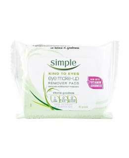 Simple Kind To Eyes Eye Make Up Remover Pads   Boots