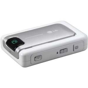  LG White Bluetooth HBM 300 Headset: Cell Phones 