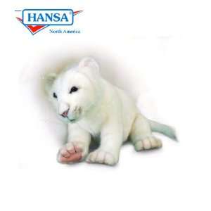  HANSA   White Lion Cub (5237) Toys & Games