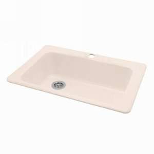  American Standard Single Basin Porcelain Kitchen Sink 7193 
