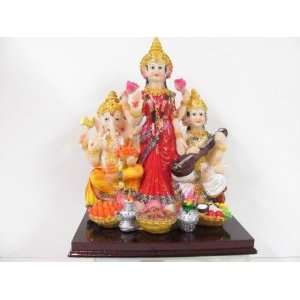  Hindu Goddess Ganesha Saraswati Lakshmi all 3 goddess 