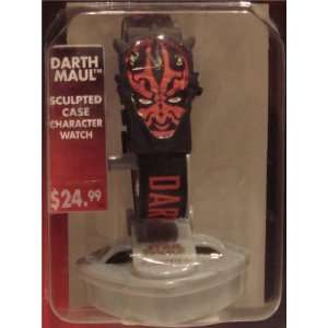   Episode 1   Darth Maul Sculpted Case Character Watch Toys & Games