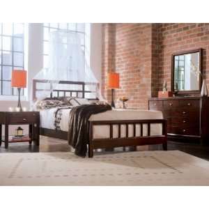 American Drew B912 323R Tribecca Slat Bedroom Collection:  