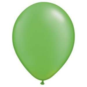 Mayflower 7436 11 Inch Pearl Lime Green Latex Balloons Pack Of 100 