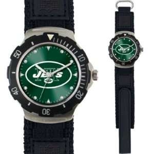   New York Jets Game Time Agent Velcro Mens NFL Watch