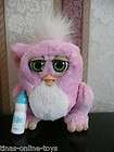 EMOTO TRONI​C FURBY BABY PINK WITH A TUMMY + BOTTLE**