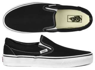 Vans Schuhe Slip On black/white schwarz alle Größen  