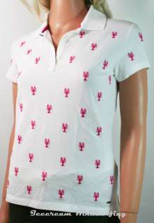Tommy Hilfiger Damen Poloshirt Embroideried Lobster S  