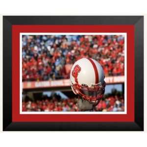  Replay Photos 027135 XL 18 x 24 NC State Wolfpack Helmet 