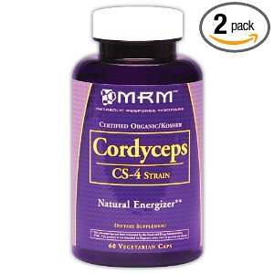  MRM Cordyceps Vegetarian Capsules, CS 4 Strain, 750 mg 