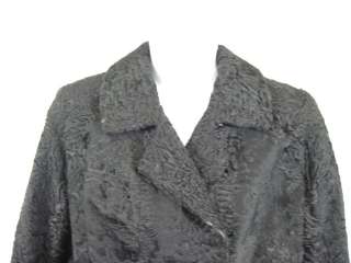 RICARDO LABATES Vintage Persian Black Lamb Coat Jacket  