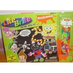 Nickelodeon Lite Brite Picture Refill Set Toys & Games