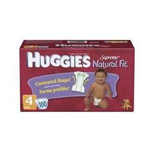 Huggies Supreme Natural Fit Diapers Size 4