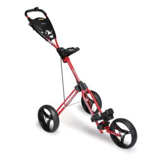 New Bag Boy Golf Express Auto 3 Wheel Push Cart Red  