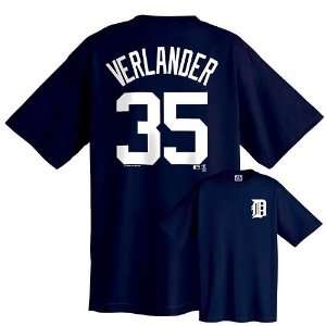   Detroit Tigers Justin Verlander Tee   Big and Tall