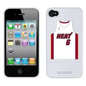  LeBron James jersey on AT&T iPhone 4 Case by Coveroo 
