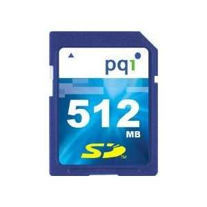  pqi 512MB Secure Digital Memory Card (SD): Electronics