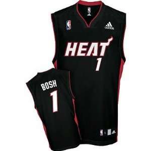 Miami Heat #1 Chris Bosh Black Jersey 