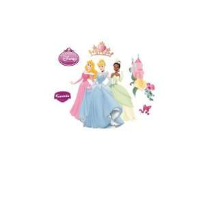   Princesses Aurora, Cinderella & Tiana Wall Graphic